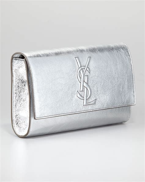 yves saint laurent silver clutch price south africa|ysl for sale.